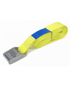 Sjorband 25 mm, RVS klemgesp