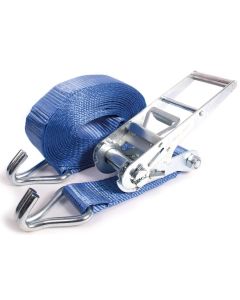 Spanbandset 75 mm, 10 m, blauw, ratel 975, 5000/10000 daN