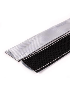 Witte, reflecterende hoes voor 50 mm spanband, 750 mm