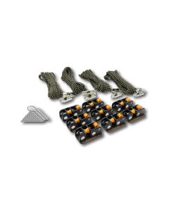 Doos STRAP2GO Classic, voor vaste montage (4 sets)