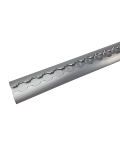 Vliegtuigrail opbouw afgerond, 50 x 11.5 mm