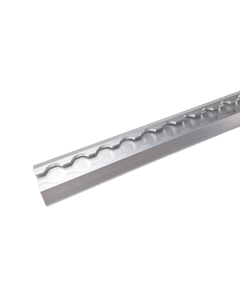 Vliegtuigrail opbouw afgeschuind, Heavy Duty, 45.2 x 13.5 mm