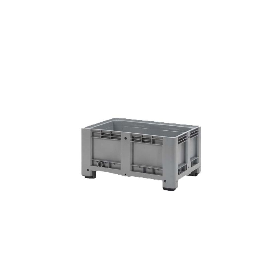 Palletbox (330L), 1200 x 800 x 600 mm, 4 poten (excl. deksel)