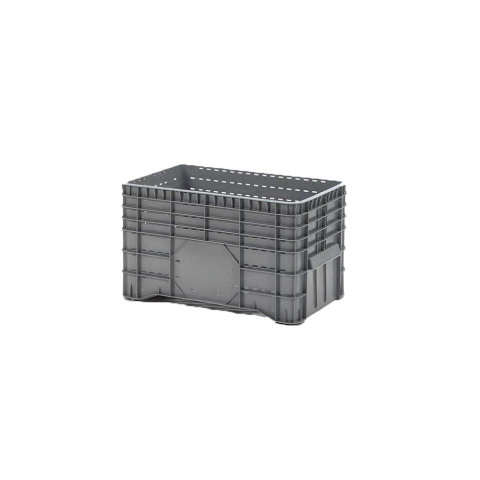 Groot volume bak (300L) geperforeerd, 1040 x 640 x 580 mm, 4 poten (excl. deksel)
