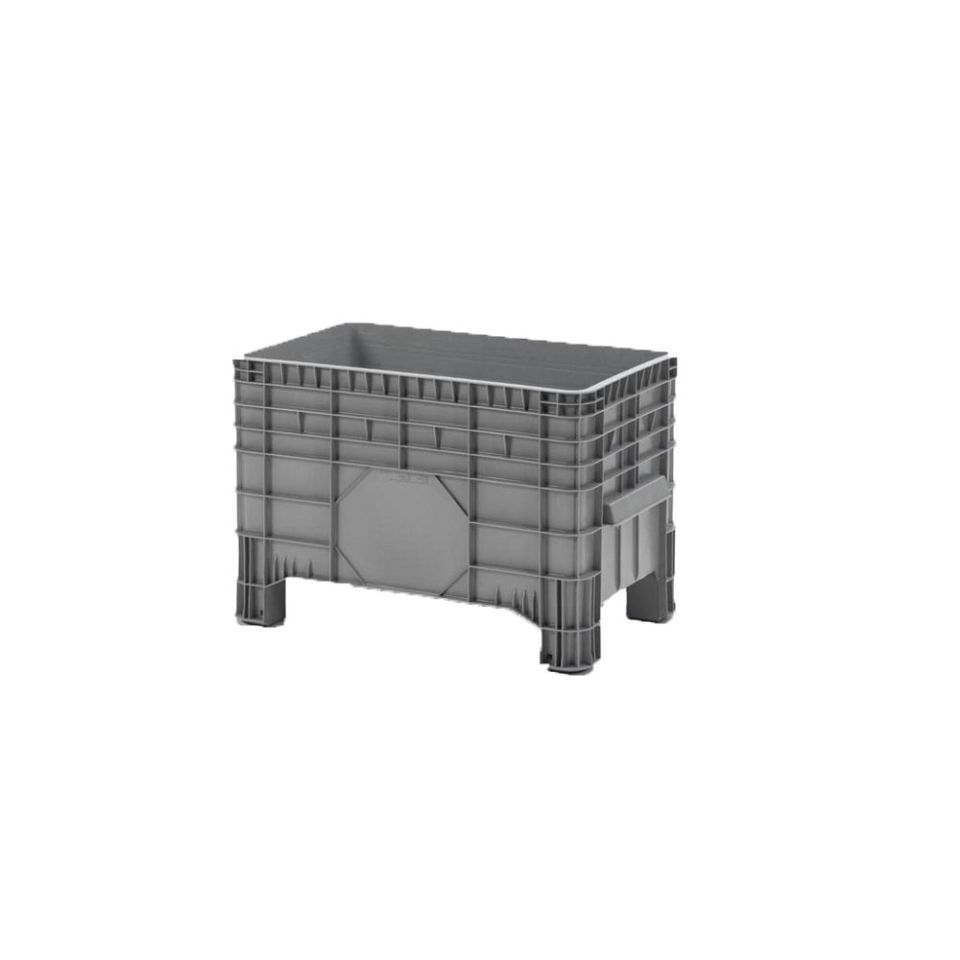 Groot volume bak (285L), 1040 x 640 x 670 mm, 4 poten (excl. deksel)