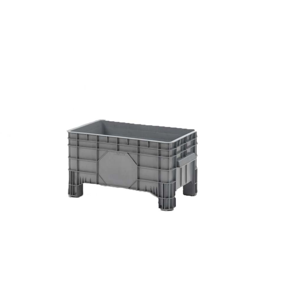Groot volume bak (220L), 1040 x 640 x 550 mm, 4 poten (excl. deksel)