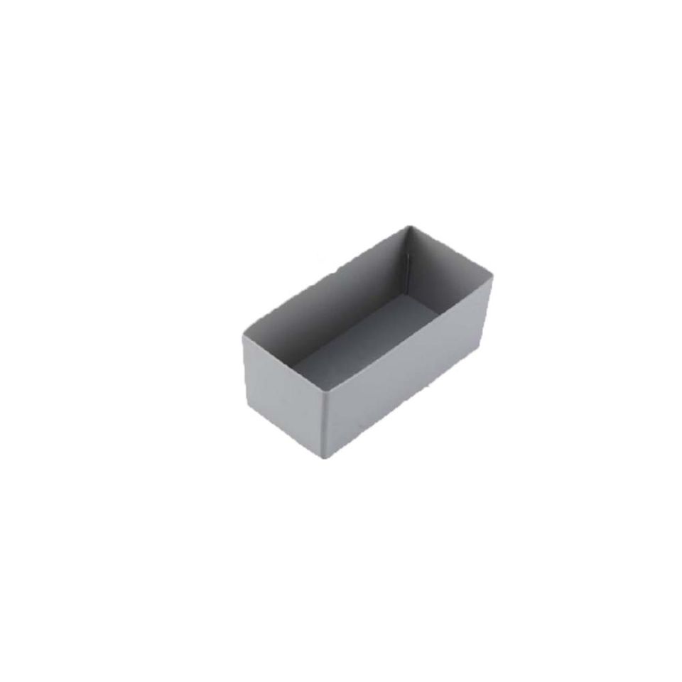 Kunststof inzetbak 262 x 119 x 97 mm (1/3 voor 40 x 30 cm koffer)