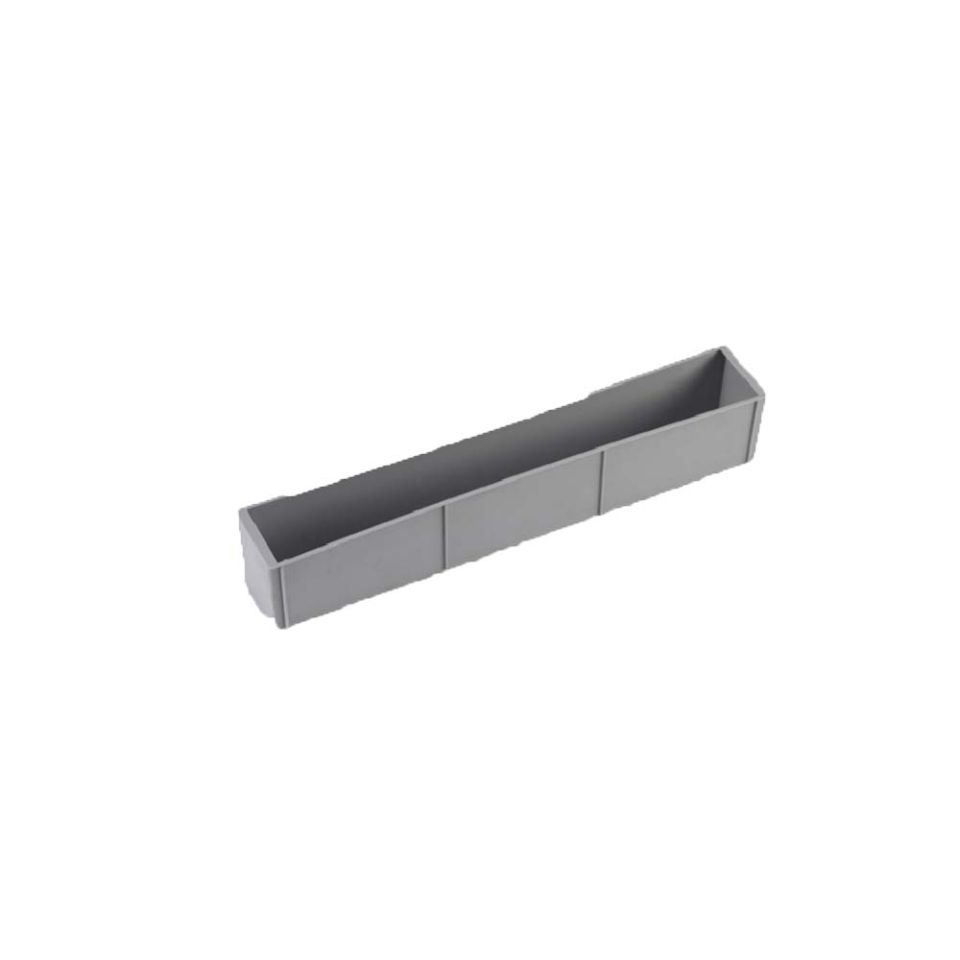 Kunststof inzetbak 555 x 89 x 99 mm (1/4 voor 60 x 40 cm koffer)