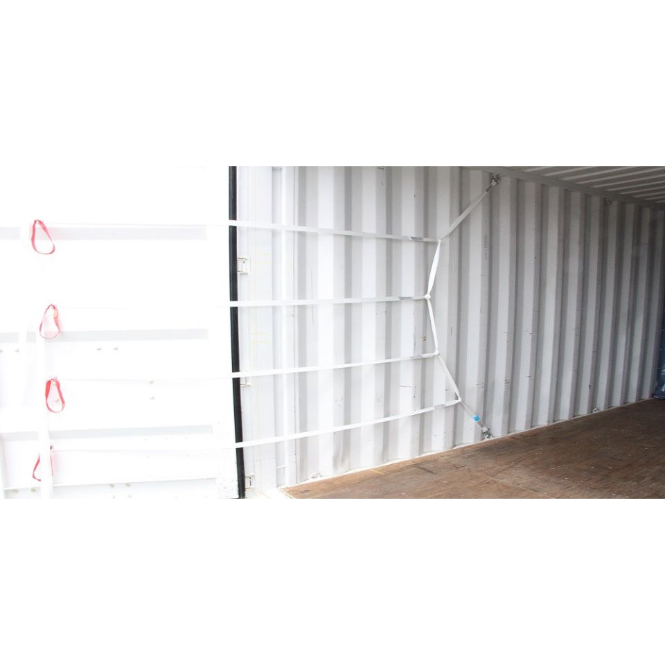 (halve) Lashingset White Line Quickfix, 32 mm, hoogte 2,6 m, met 4 horizontale banden van 3,1 m