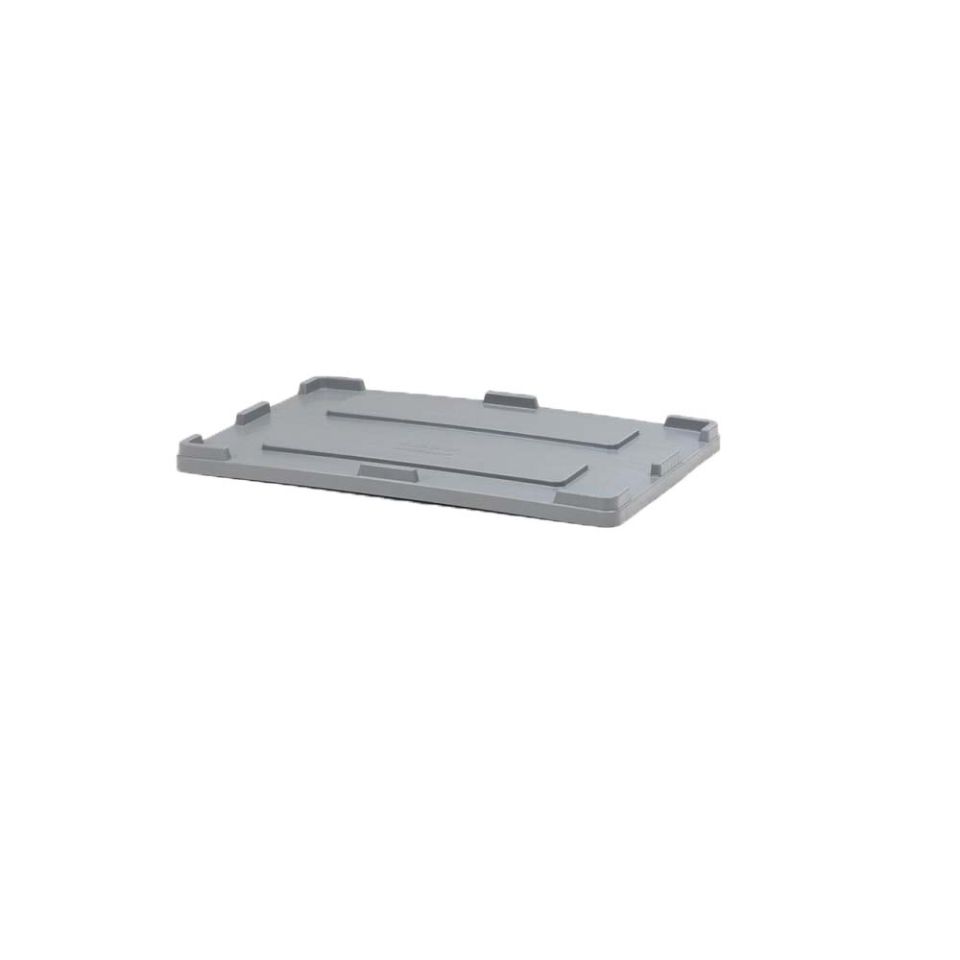 Oplegdeksel palletbox/palletbak, 1200 x 800 mm, grijs (Capp Plast)
