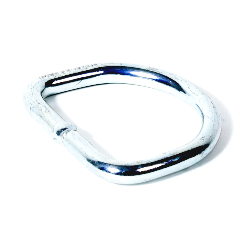 D-ring 50 mm voor spanband, 1,25 ton