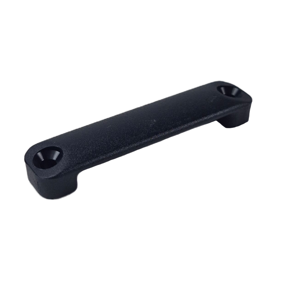 Zwarte nylon bandbeugel voor 40-50 mm polyester band
