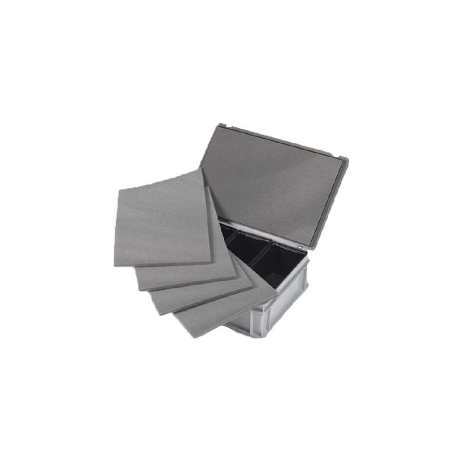 Schuimplaat grijs - voor 400 x 300 mm bak
