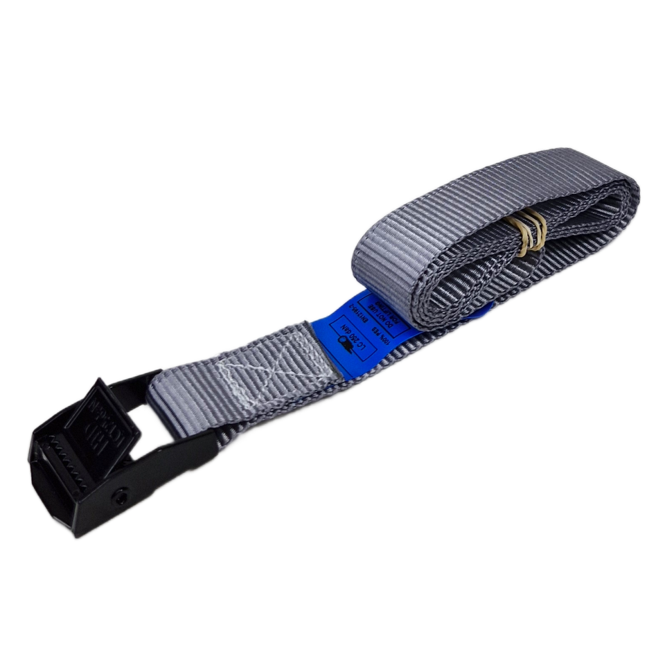 Sjorband 25 mm, zwarte lichte klemgesp 804