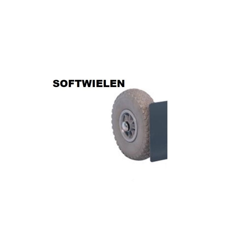 Steekwagen staal, met anti-lekbanden, draagvermogen 300 kg, schep 400x250 mm