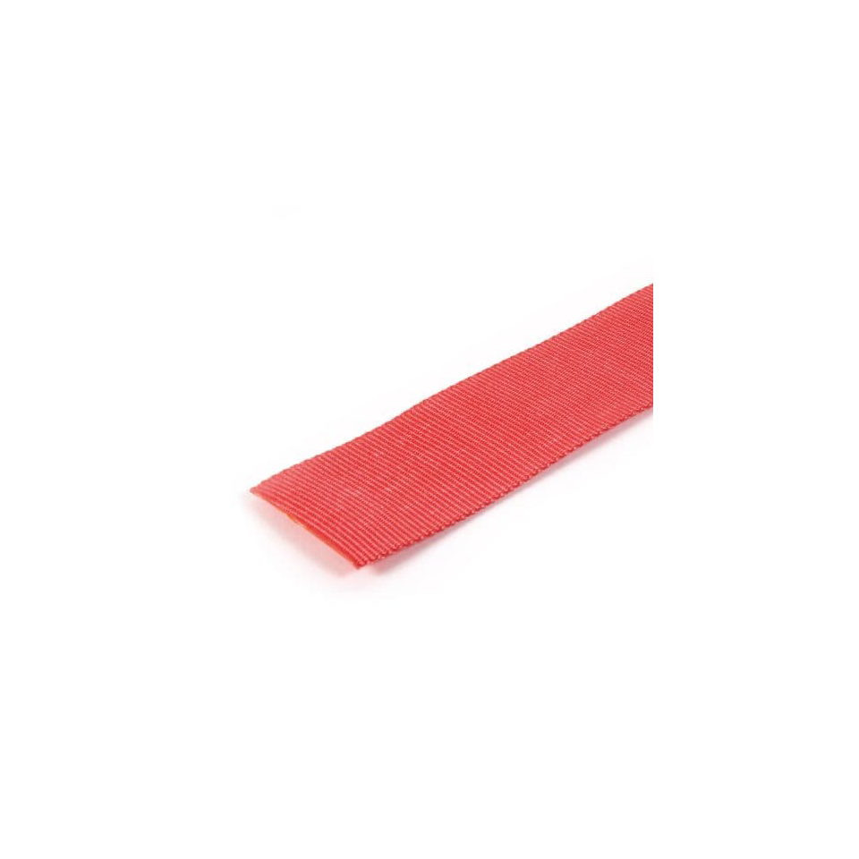 Rode polyester hoes voor spanband van 35 of 50 mm