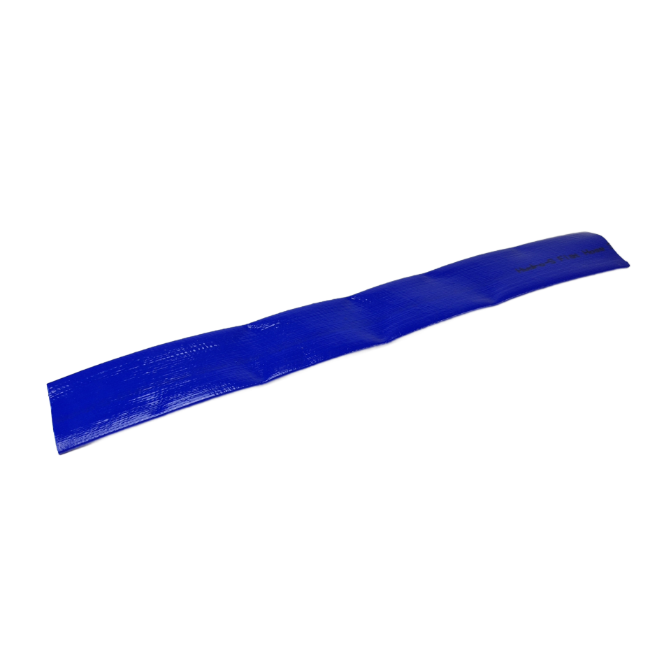 Blauwe PVC spanbandhoes met een lengte van 500 mm
