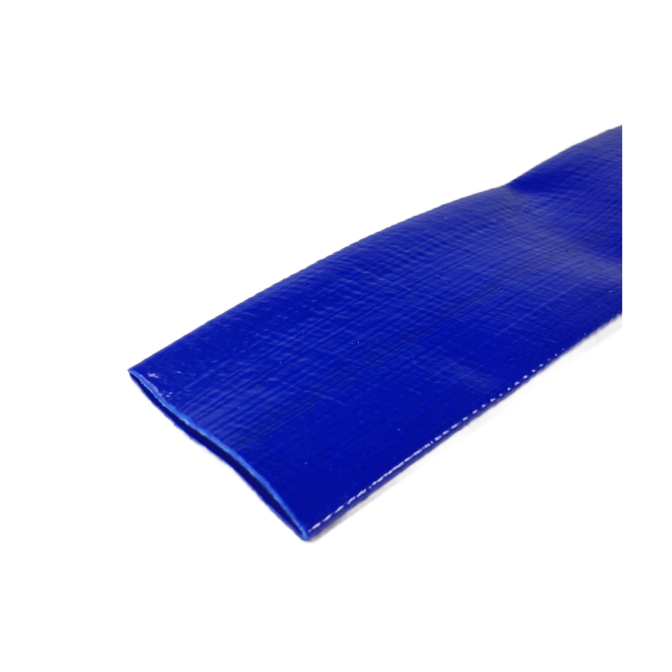 Detail van blauwe PVC spanbandhoes voor 35 en 50 mm spanband