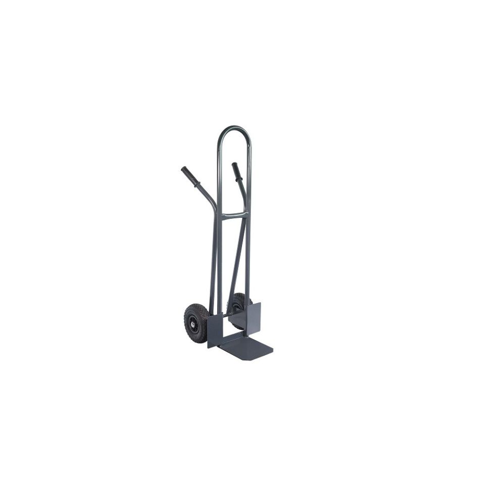 Steek- krattenwagen staal, met anti-lekbanden, draagvermogen 300 kg, schep 300x250 mm