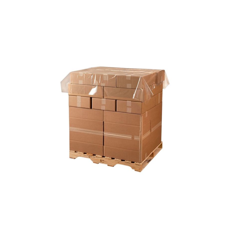 Topvel voor pallet 150 x 140 cm, rol 500 stuks, 20 µ
