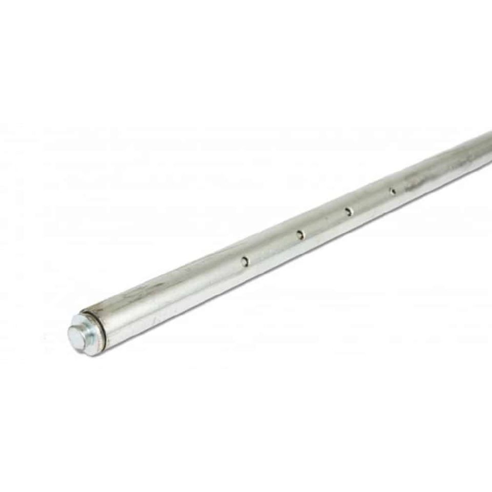 Telescoopstang 2.21 - 2.59 meter, 24 mm plug, Ø 42 mm, verzinkt staal, verstelbaar, 450 daN