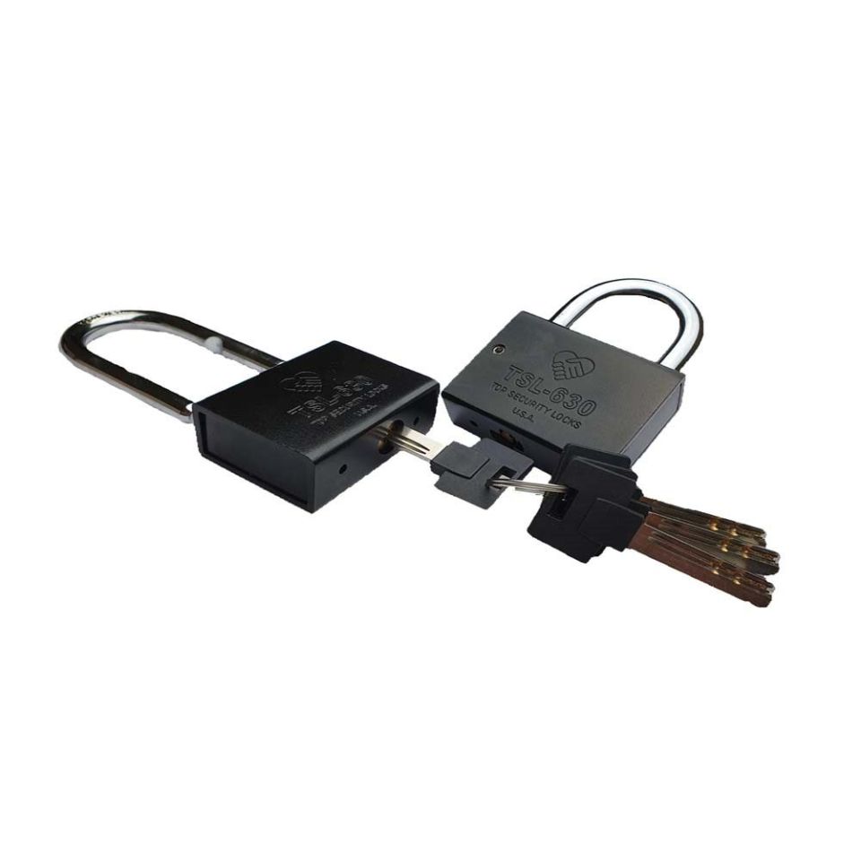 Oersterk hangslot TSL-630, met 9 mm losse beugel