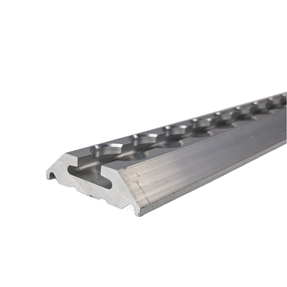 Profielaanzicht Heavy Duty vliegtuigrail VR-5003HD, 45,2 x 13,5 mm